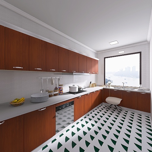 1st Apartment 3d design renderings
