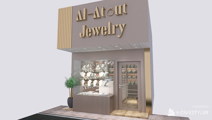 Jewelry Store (with two colors options) 3d design picture 43.78