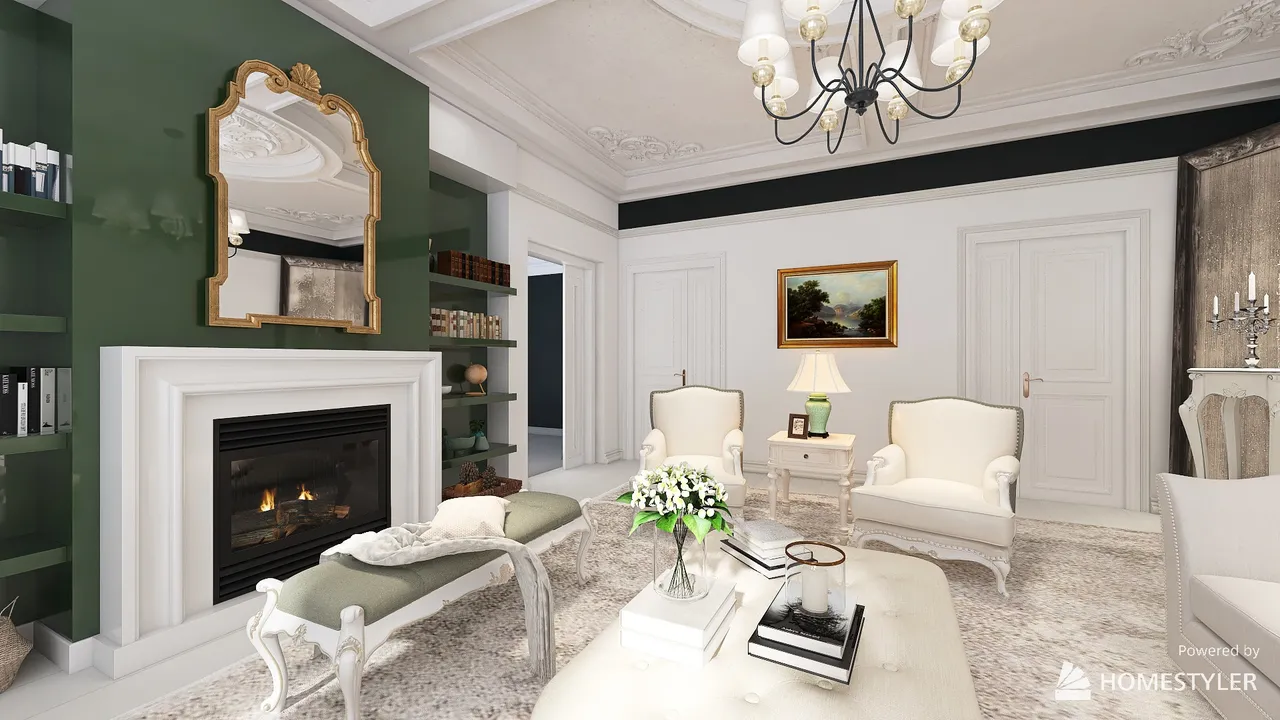 LivingRoom 3d design renderings