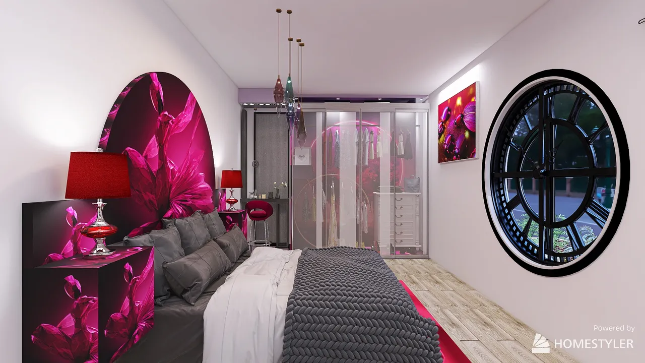 Bedroom 3d design renderings