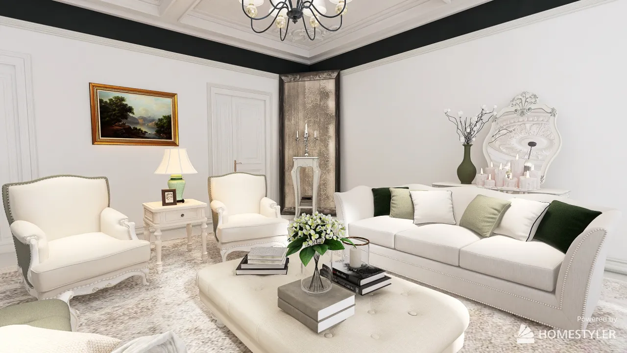 LivingRoom 3d design renderings