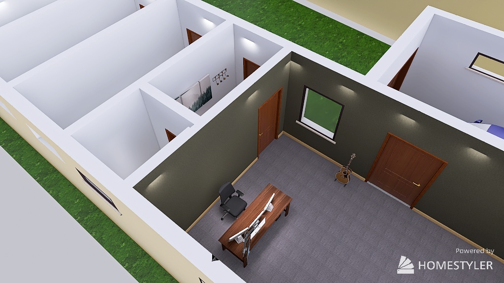 Mellekepulet 3d design renderings