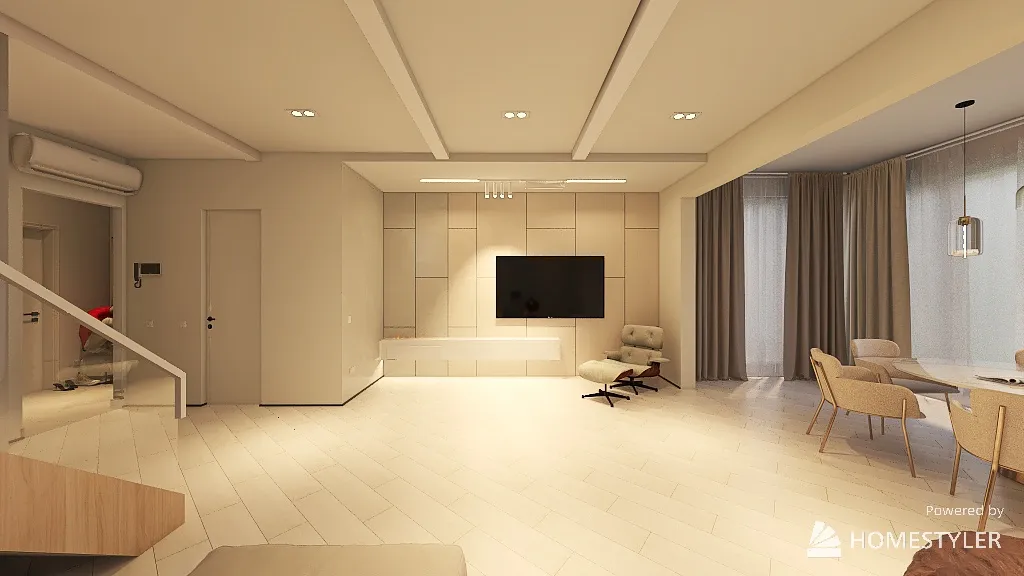 Copy of Copy of TAUN PLAN новая гостиная 3d design renderings