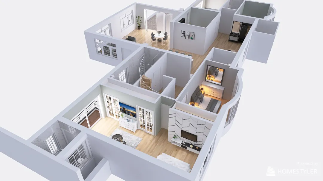 Final_3D_josephjabangwe - House 3d design renderings