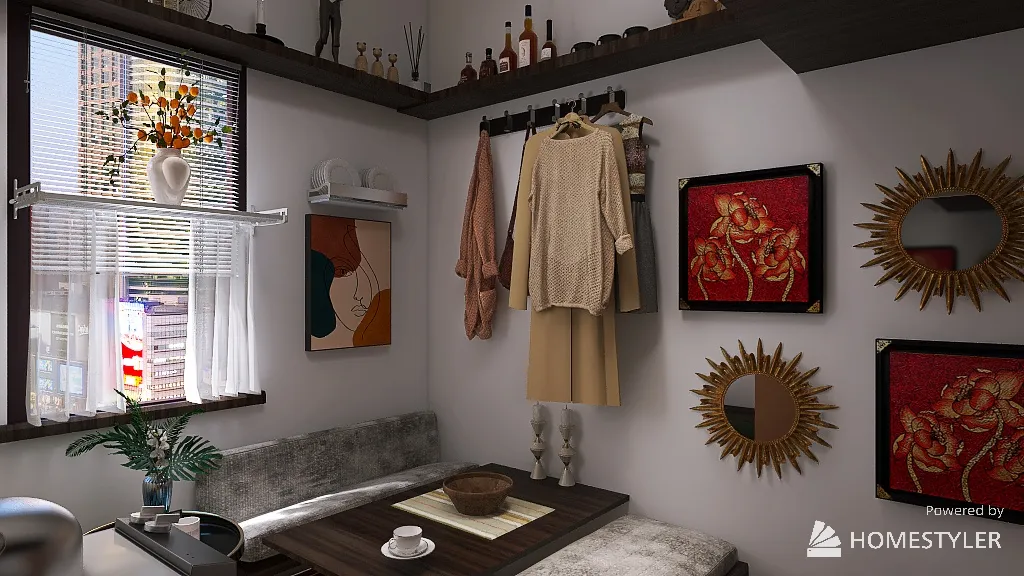 10x9 micro apartment 3d design renderings