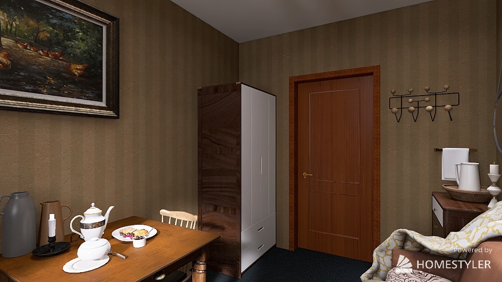 A Kommunalka -notes from the underground 3d design renderings