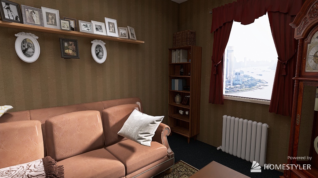 A Kommunalka -notes from the underground 3d design renderings