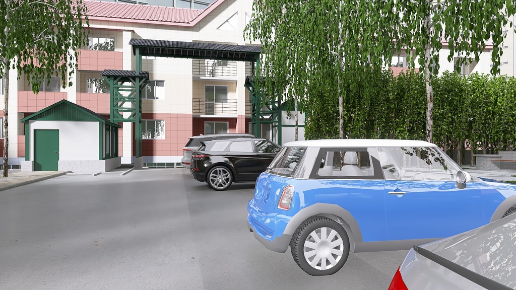 The Brick Yard 3d design renderings