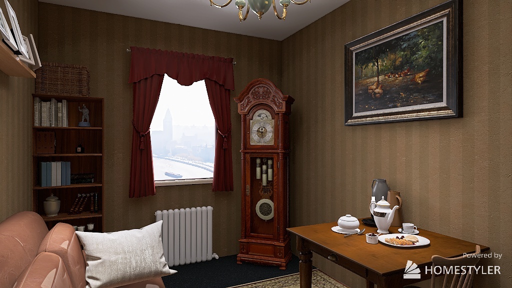 A Kommunalka -notes from the underground 3d design renderings