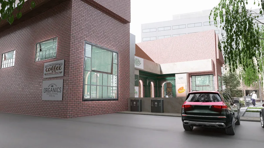 The Brick Yard 3d design renderings