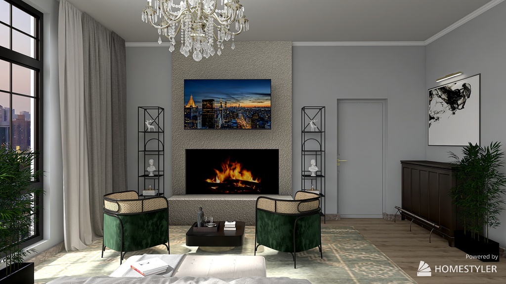 Новая спальня 3d design renderings