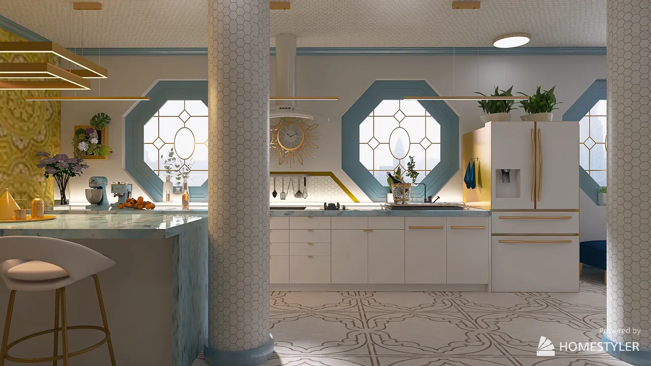 Kitchen 3d design renderings