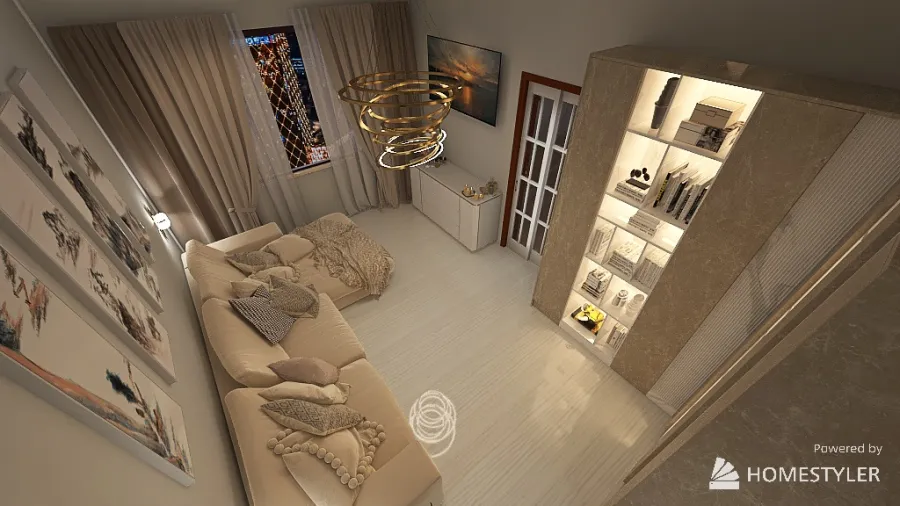 Квартира в Москве 3d design renderings