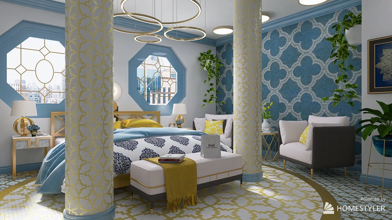 Bedroom 3d design renderings