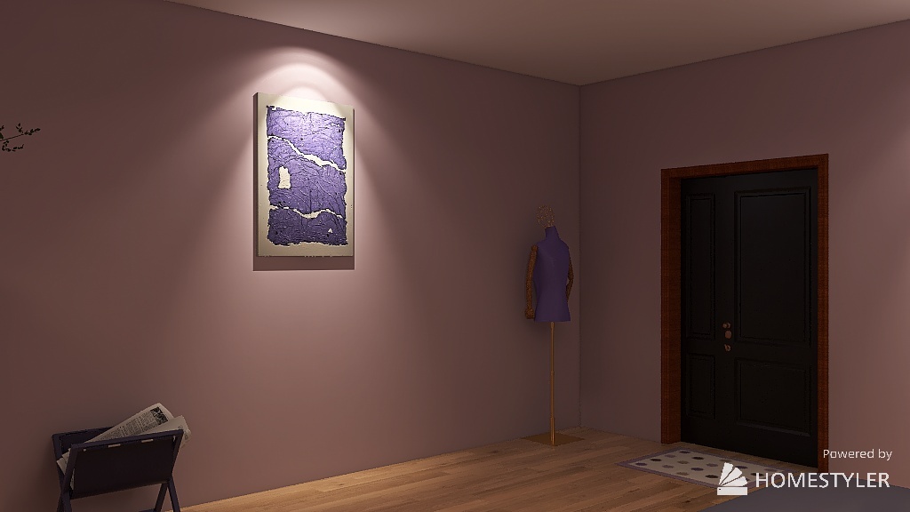 Very Peri Bedroom 3d design renderings