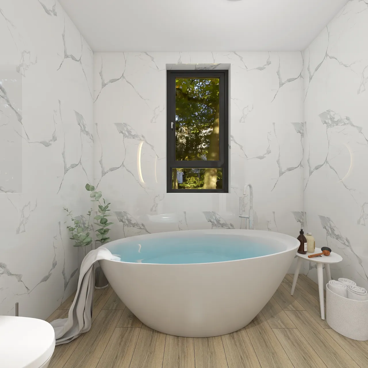 Bathroom 3d design renderings