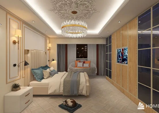 Mahrosa Bed Rooms Design Rendering