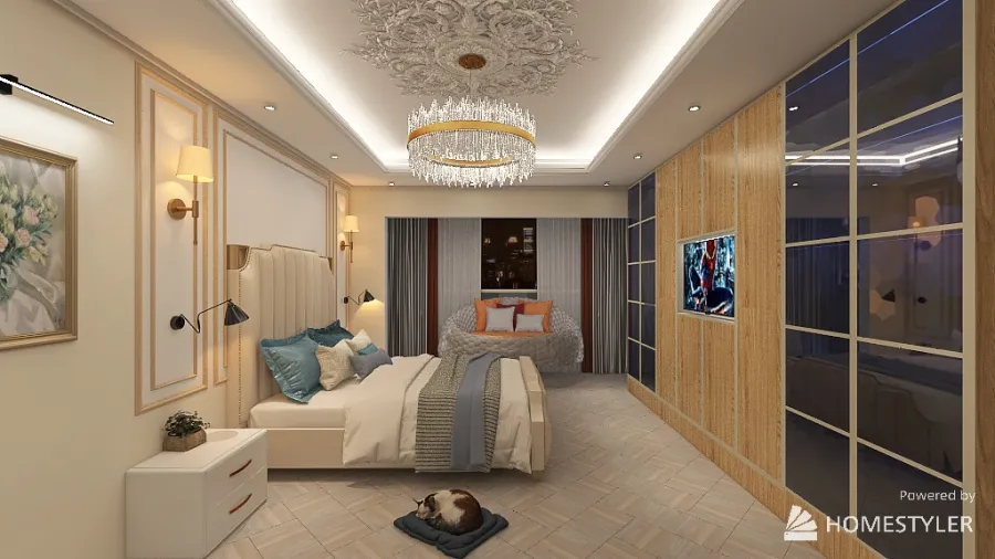 Mahrosa Bed Rooms 3d design renderings