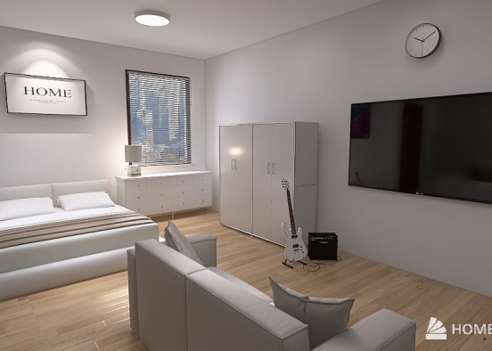 Homestyler Technology Project  - Dream Studio Apartment Design Rendering