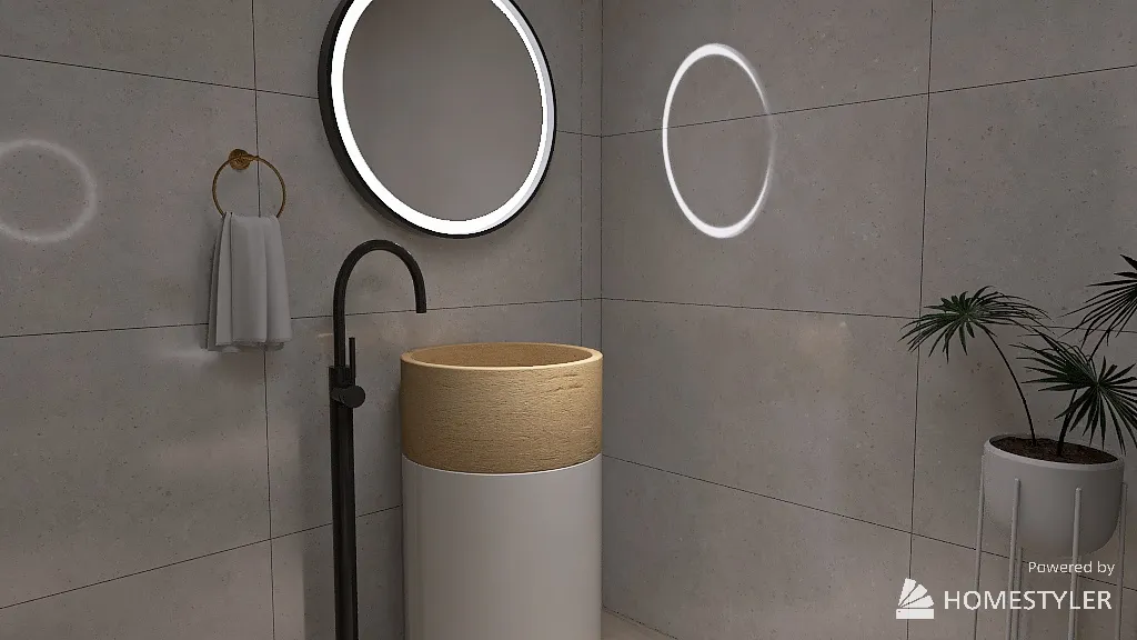 Bathroom 3d design renderings