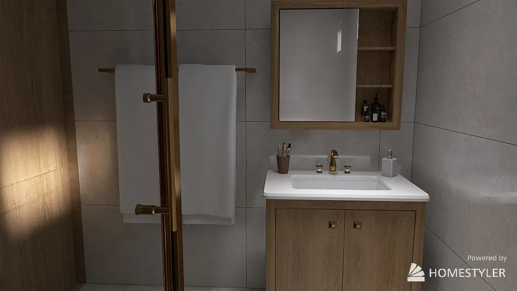 Bathroom 3d design renderings