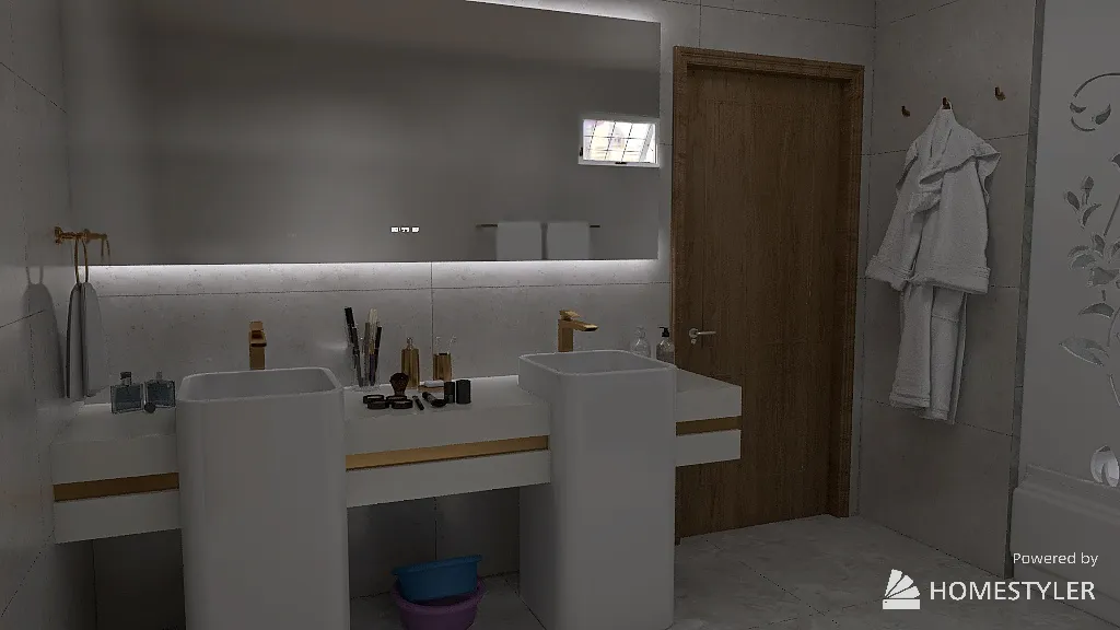 MasterBathroom 3d design renderings