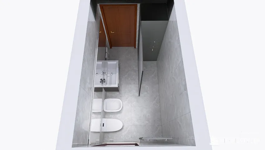 Contemporary style bathroom  3d design picture 8.01