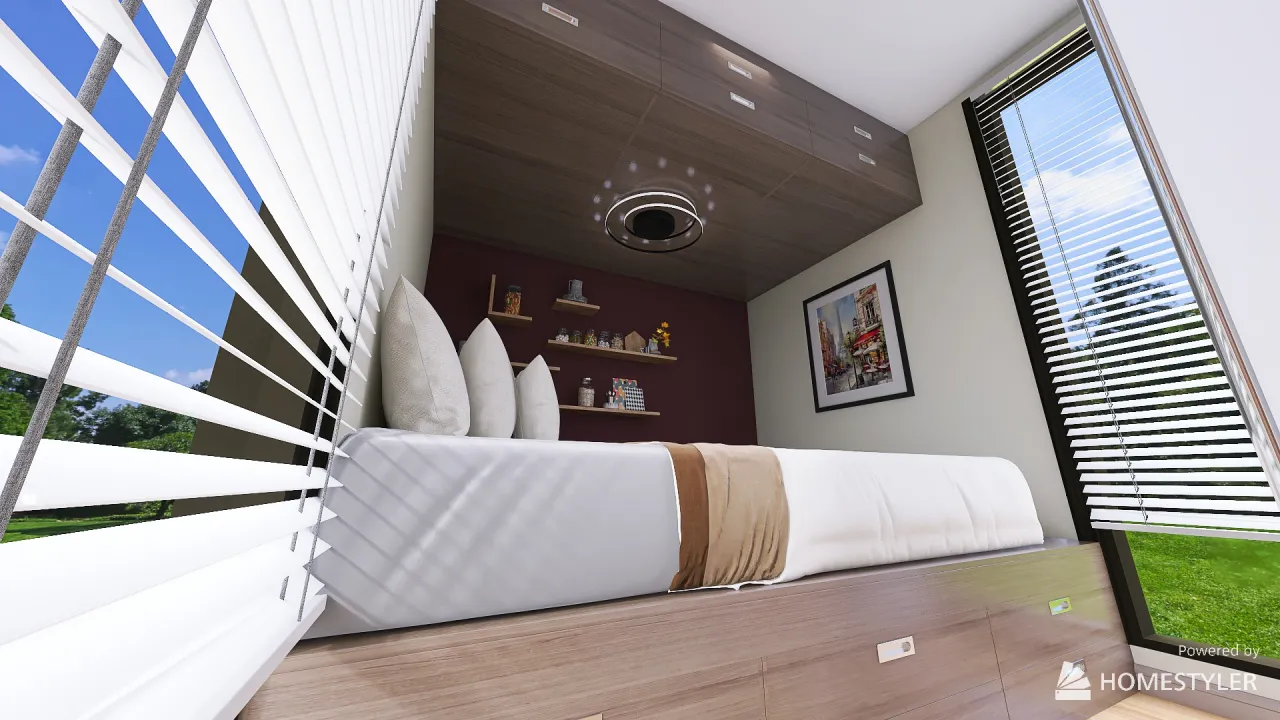 Bedroom 3d design renderings