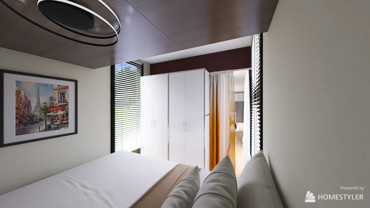 Bedroom 3d design renderings