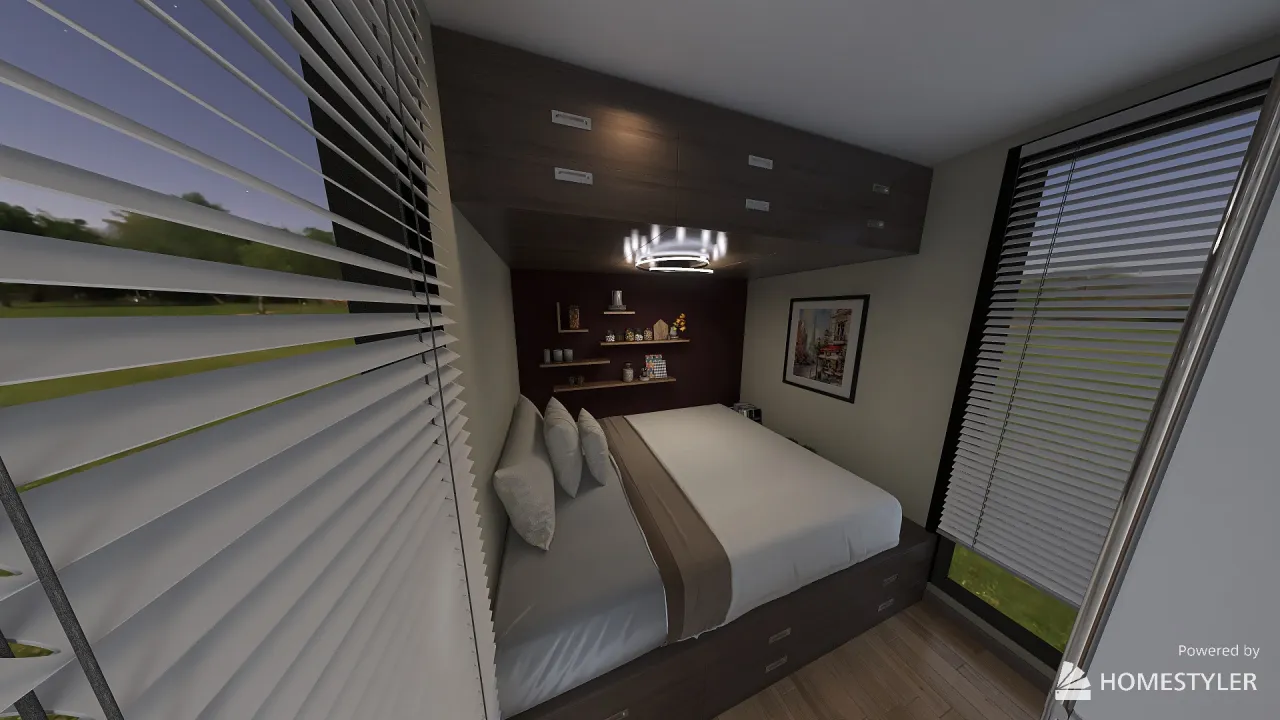 Bedroom 3d design renderings