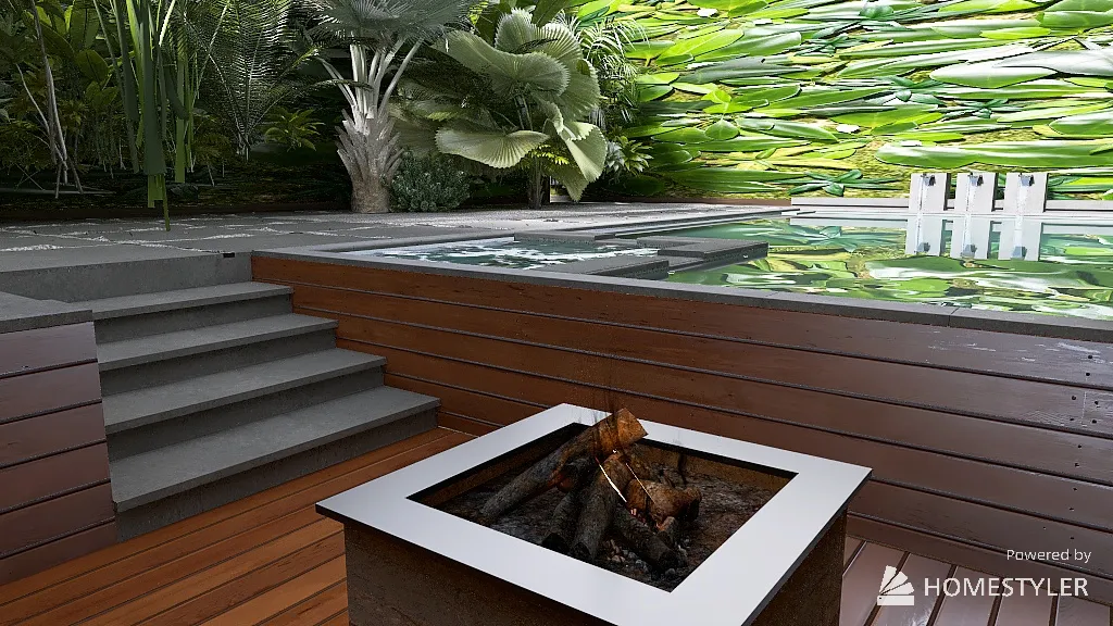 Pool 1 3d design renderings