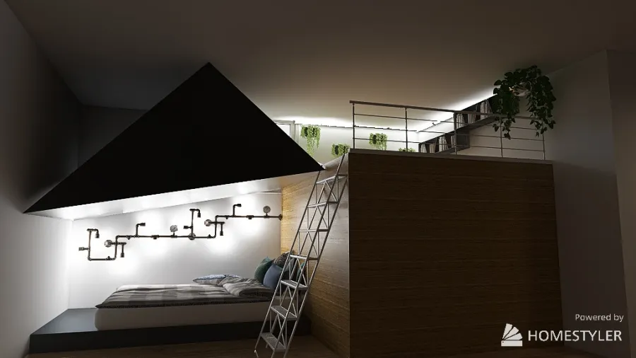 panda roomm 3d design renderings
