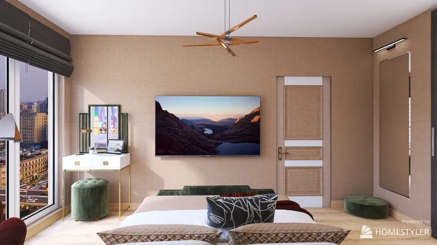 Copy of спальня ольги 2 3d design renderings