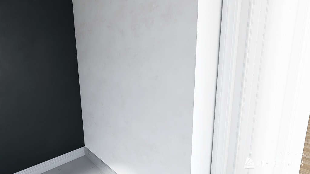 Room 1- Classic Black and White 3d design renderings