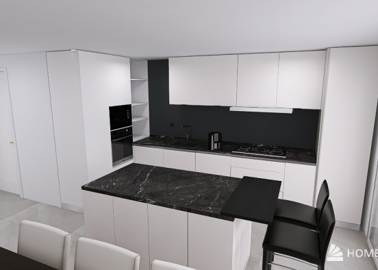 Kitchen 150123 sans congel Design Rendering