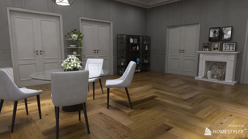 appartement HAUSSMANNIEN 3d design renderings