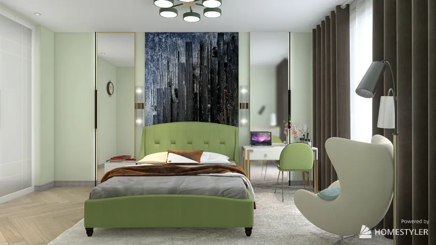 Copy of спальня для Ольги 1 3d design renderings