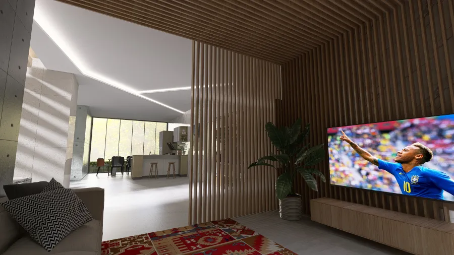 Cubic House 3d design renderings