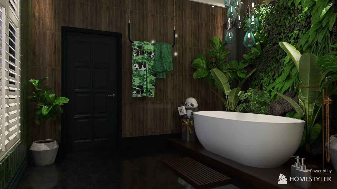 Bathroom 3d design renderings