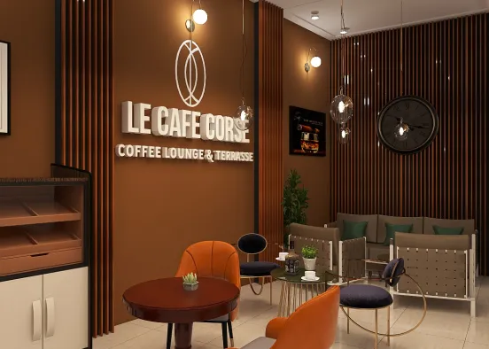 le Café Corsé Design Rendering