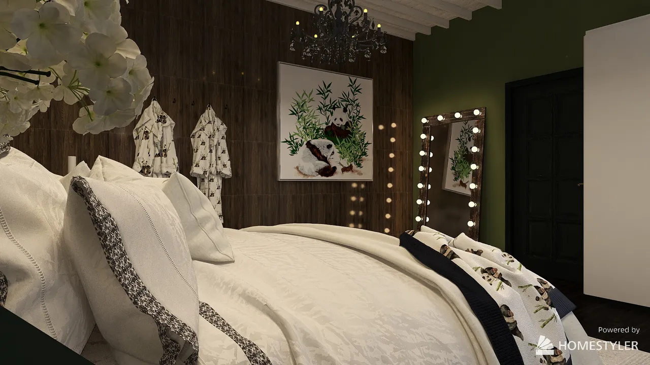 Bedroom 3d design renderings