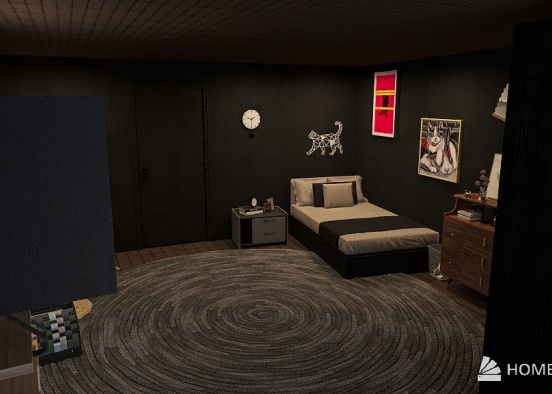 Ajax's room Design Rendering