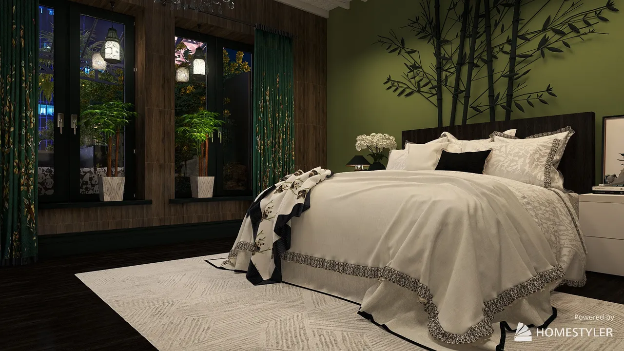 Bedroom 3d design renderings