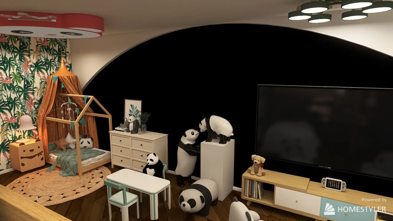 Panda 3d design renderings