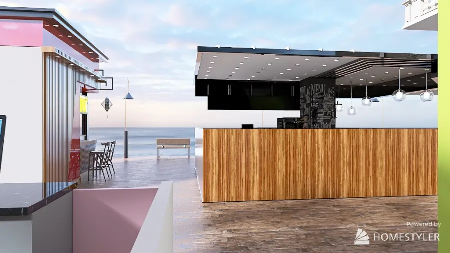Boardwalk 3d design renderings