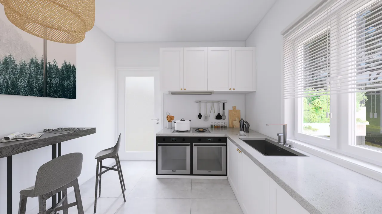 Kitchen 3d design renderings