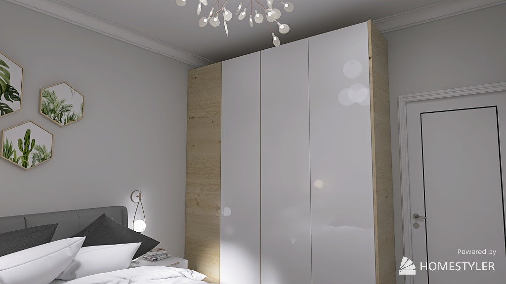 Copy of 5 Wabi Sabi Empty Room 3d design renderings