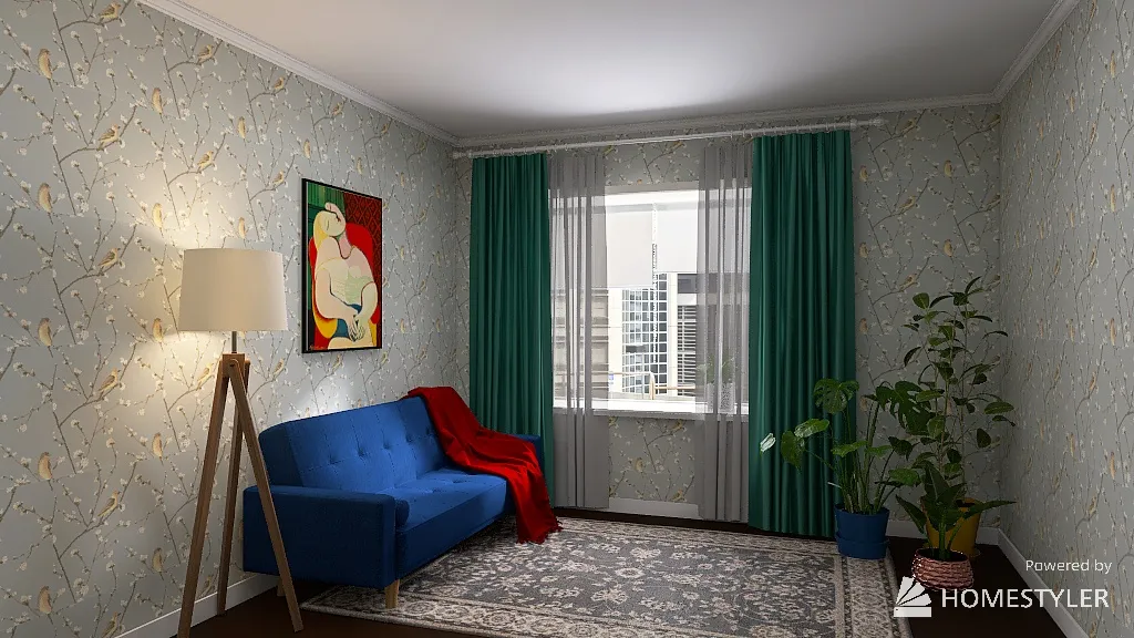 мамина комнатпа 3d design renderings