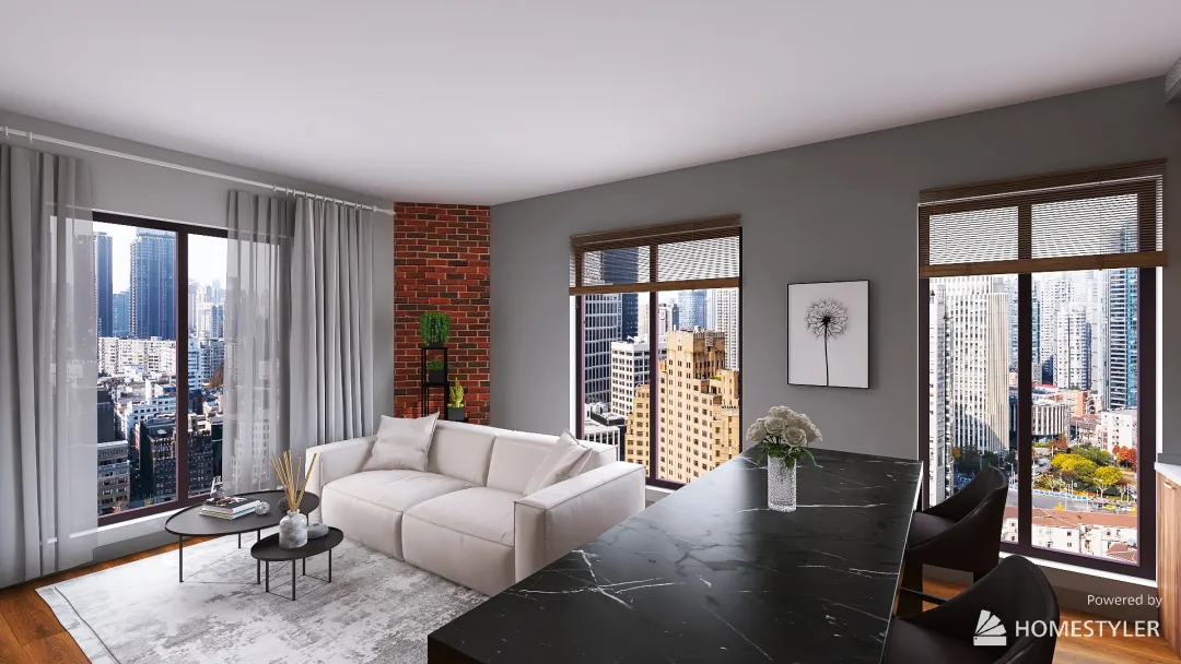 Apartment Alter 3d design renderings
