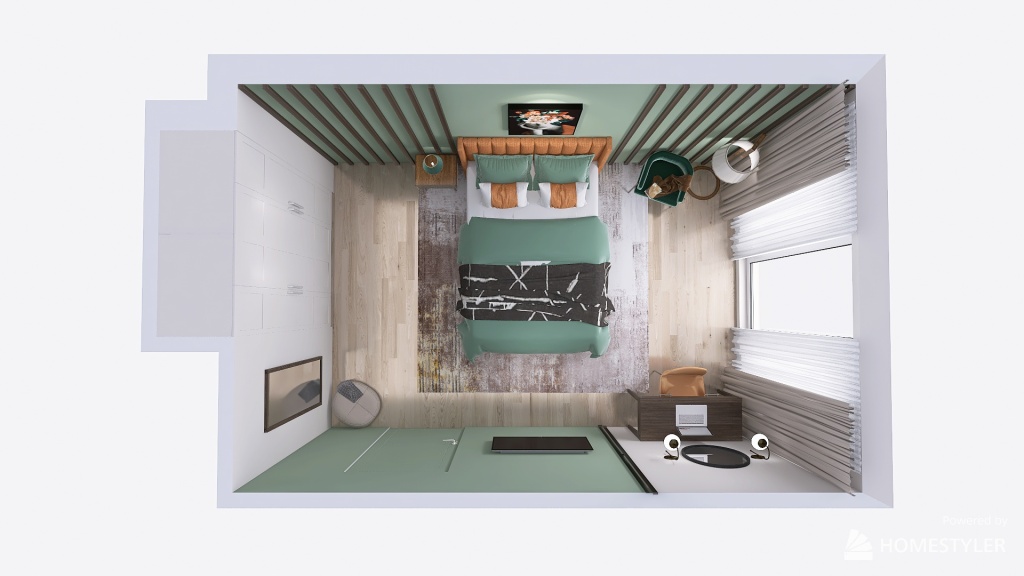 Комната для Ольги 3d design renderings